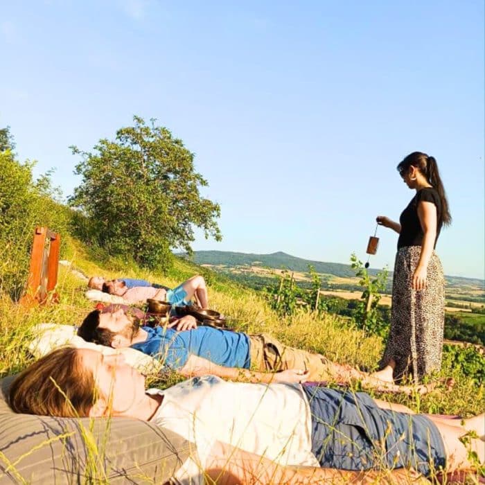 Méditation sonore avec dégustation, mercredi 16 juillet 2025